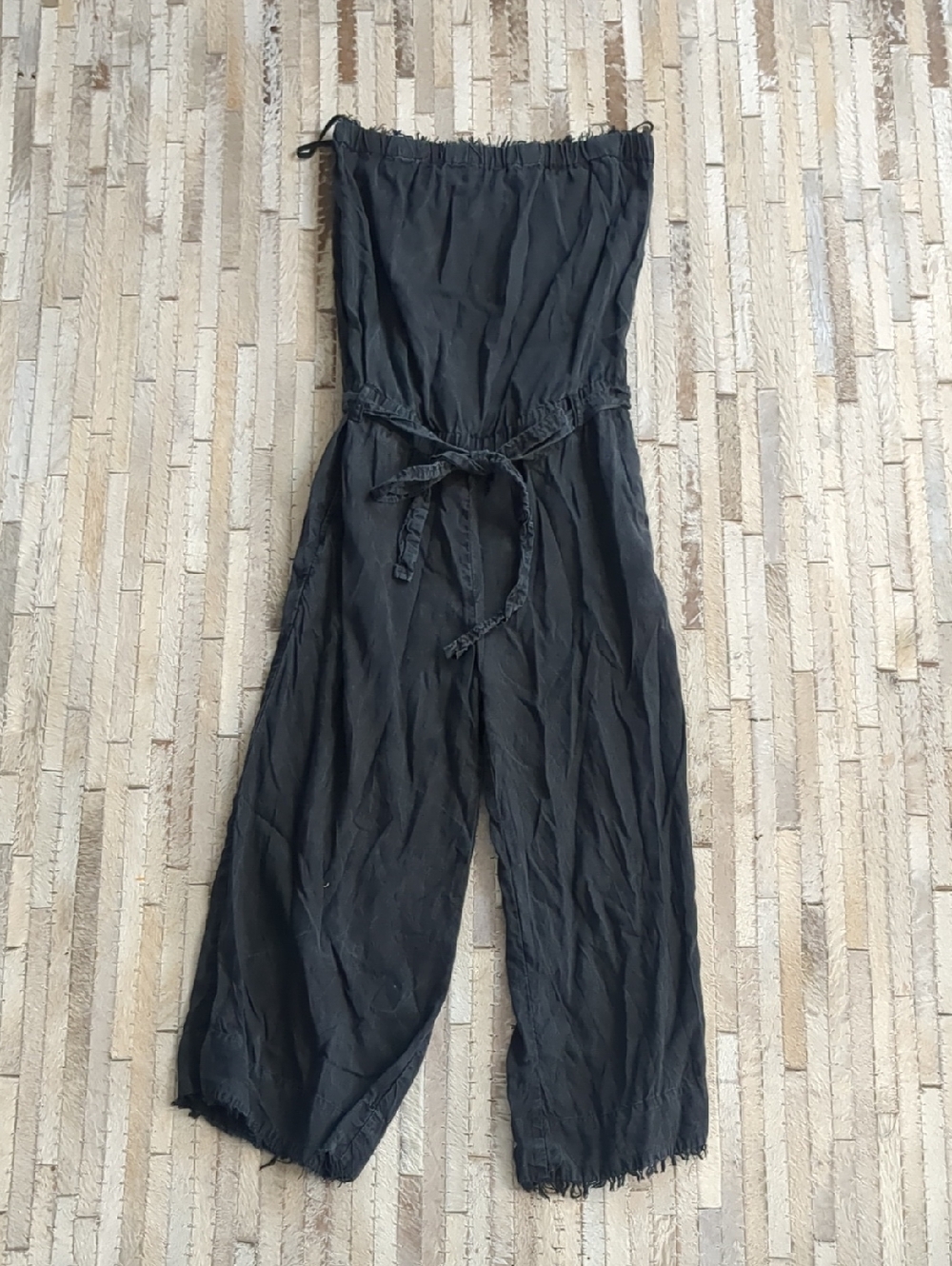 Cloth & Stone Women's M Stapless Black Jumpsuit